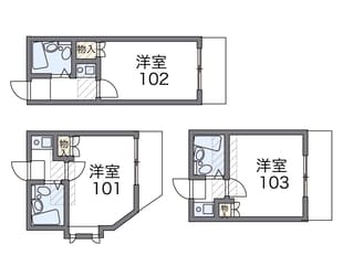 物件間取画像